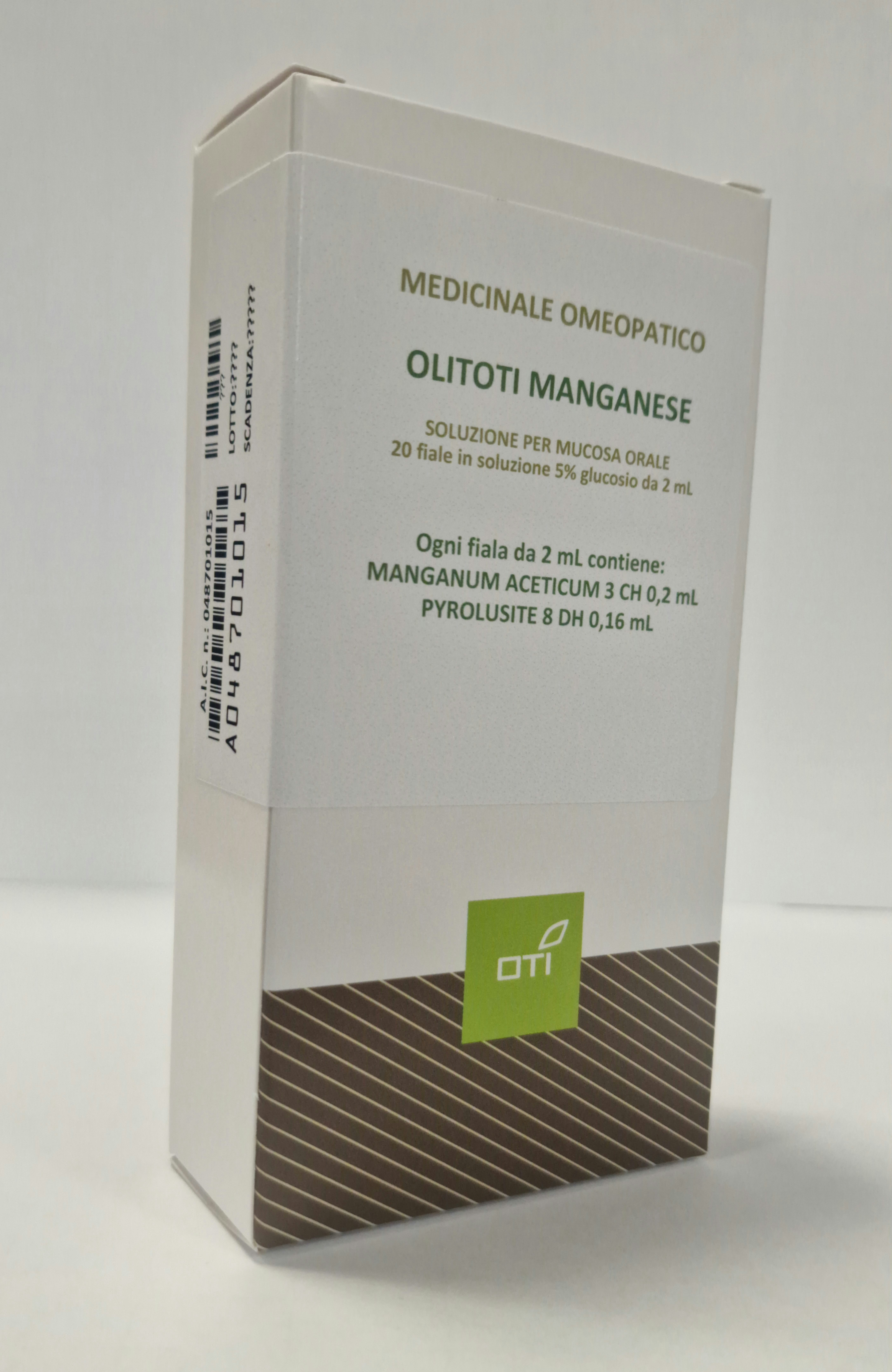 OLITOTI MANGANESE*OS 20F 2ML - pharmaluna