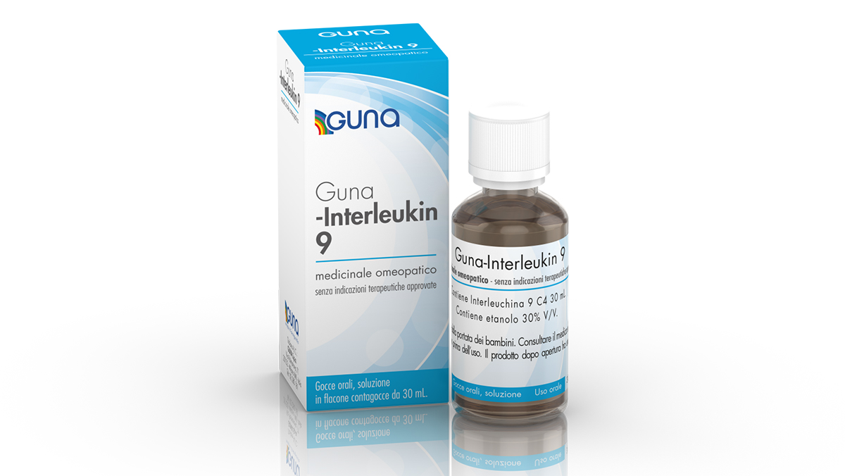 GUNA INTERLEUKIN 9*C4 GTT 30ML - pharmaluna