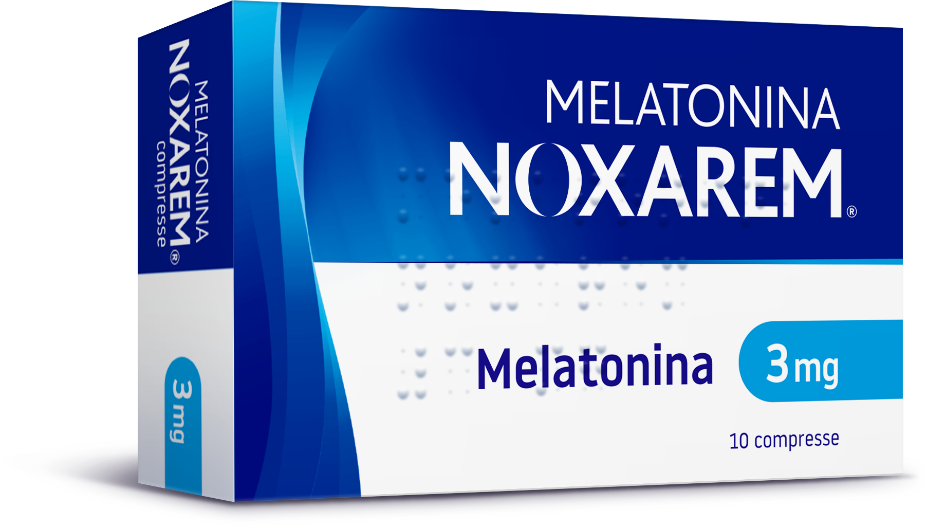 MELATONINA NOXAREM*10CPR 3MG - pharmaluna