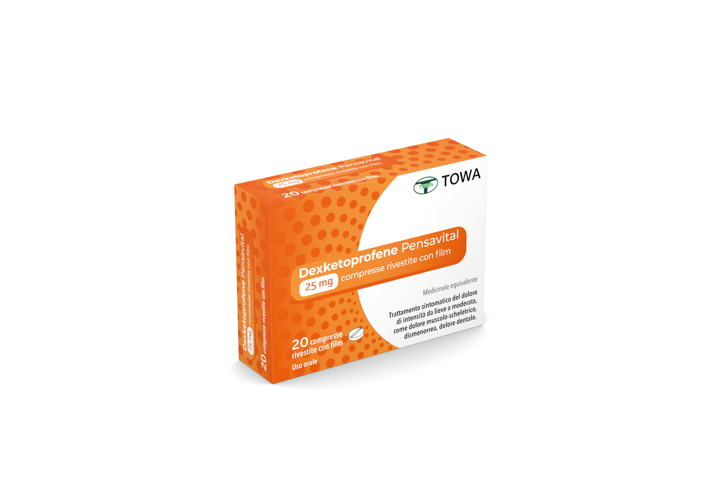 DEXKETOPROFENE PEN*20CPR 25MG - pharmaluna