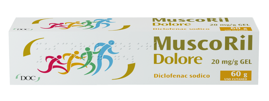 MUSCORIL DOLORE*GEL 60G 20MG/G - pharmaluna