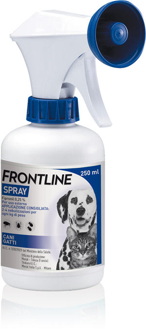 FRONTLINE SPRAY*FL 250ML+POMP - pharmaluna