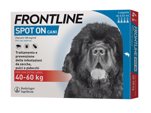 FRONTLINE*4PIP 40-60KG CANI - pharmaluna