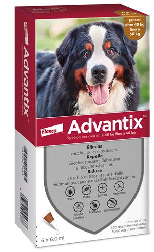 ADVANTIX SPOT ON*6PIP 40-60KG - pharmaluna