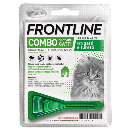 FRONTLINE COMBO*1PIP GATTI/FUR - pharmaluna