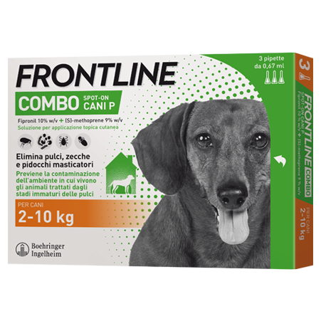 FRONTLINE COMBO*3PIP 2-10KG CA - pharmaluna