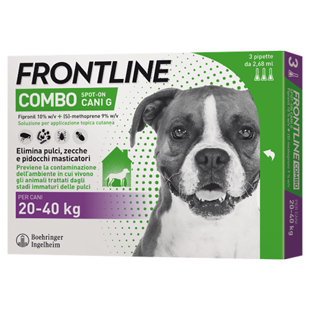 FRONTLINE COMBO*3PIP 20-40KG C - pharmaluna