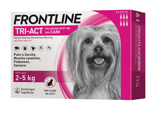 FRONTLINE TRI-ACT*6PIP 2-5KG - pharmaluna