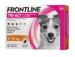FRONTLINE TRI-ACT*3PIP 5-10KG - pharmaluna