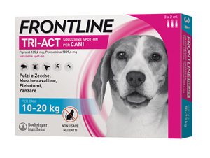 FRONTLINE TRI-ACT*3PIP 10-20KG - pharmaluna