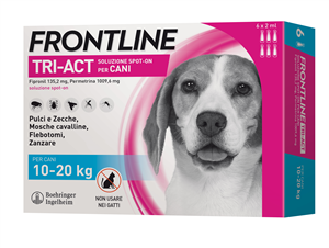 FRONTLINE TRI-ACT*6PIP 10-20KG - pharmaluna