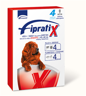 FIPRATIX*4PIP 40-60KG CANI - pharmaluna
