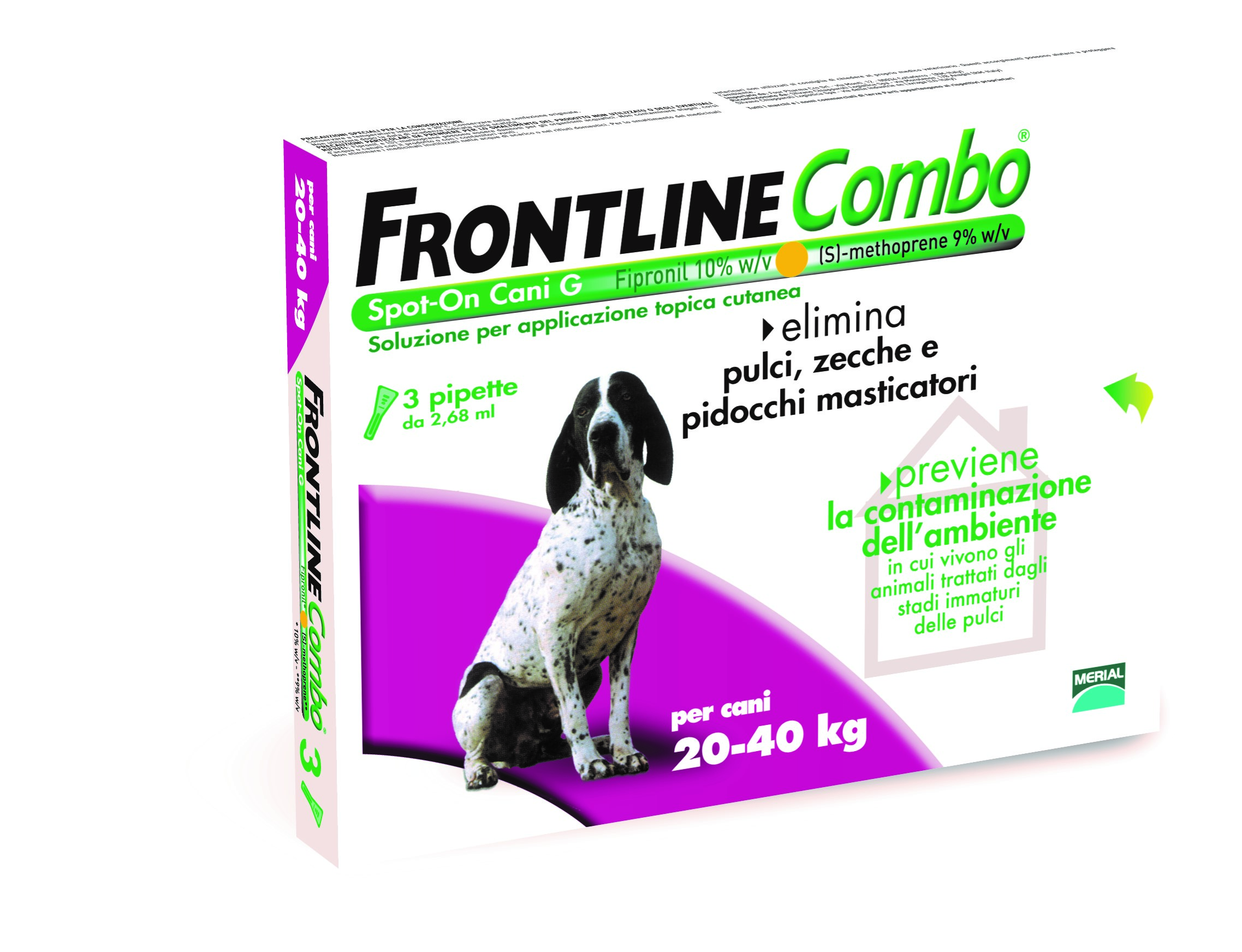 FRONTLINE COMBO*3PIP 20-40KG C - pharmaluna