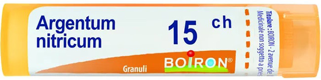 ARGENTUM NITRICUM 15 CH GRANULI - pharmaluna