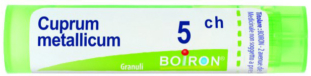 CUPRUM METALLICUM 5 CH GRANULI - pharmaluna