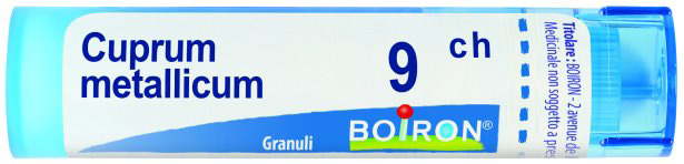 CUPRUM METALLICUM 9 CH GRANULI - pharmaluna