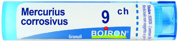 MERCURIUS CORROSIVUS 9 CH GRANULI - pharmaluna