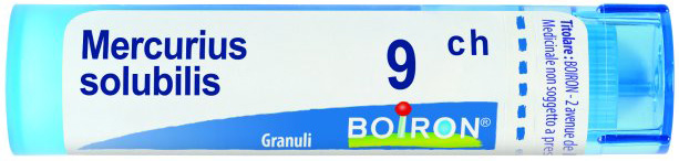 MERCURIUS SOLUBILIS 9 CH GRANULI - pharmaluna