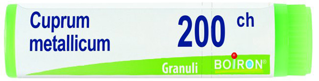 CUPRUM METALLICUM 200 CH GLOBULI - pharmaluna