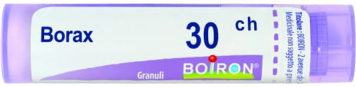 BORAX 30 CH GRANULI - pharmaluna