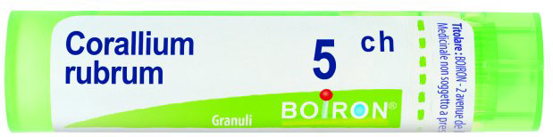 CORALLIUM RUBRUM 5CH GRANULI - pharmaluna