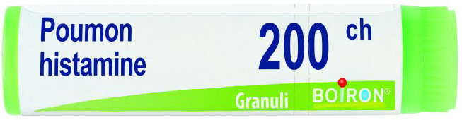 POUMON HISTAMINE 200CH GLOBULI - pharmaluna