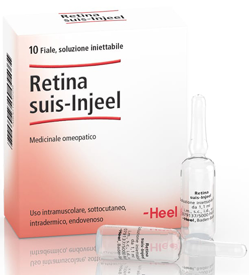 RETINA SUIS INJEEL 10 FIALE 1,1 ML HEEL - pharmaluna