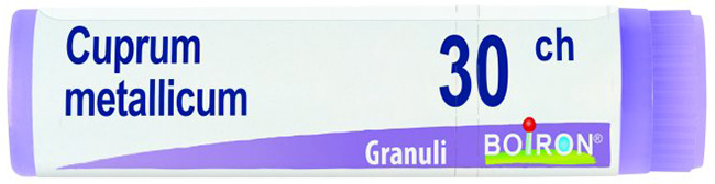 CUPRUM METALLICUM 30 CH GLOBULI - pharmaluna