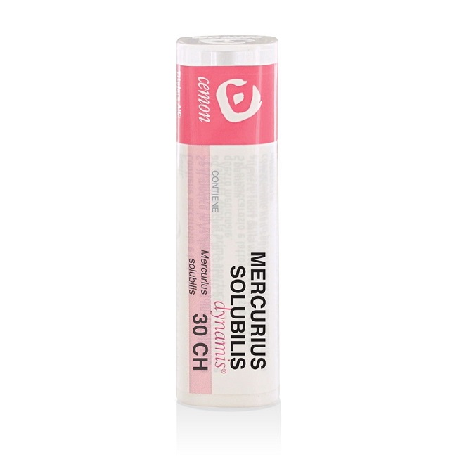 MERCURIUS SOLUBILIS 30CH GRANULI - pharmaluna