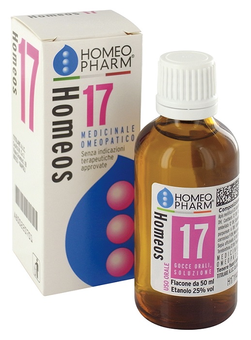 HOMEOS 17 GOCCE 50 ML - pharmaluna