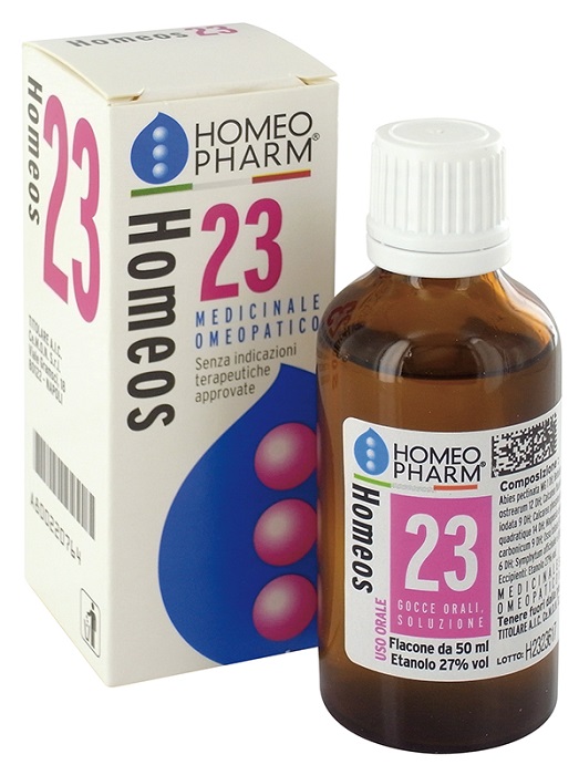 HOMEOS 23 GTT 50ML - pharmaluna
