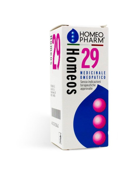HOMEOS 29 GOCCE 50 ML - pharmaluna