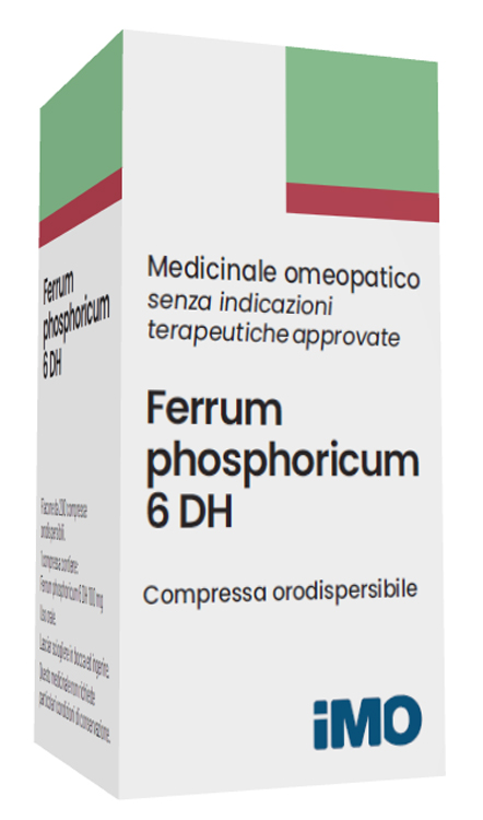 FERRUM PHOSPHORICUMORICUM 6 DH 200 COMPRESSE - pharmaluna