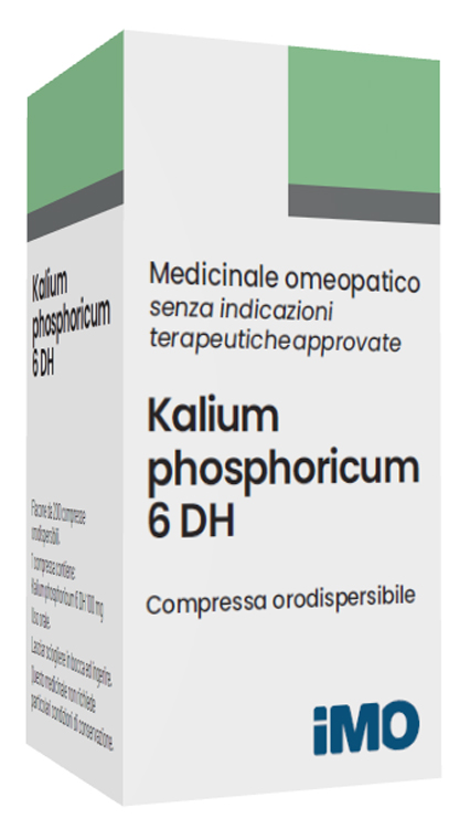 KALIUM PHOSPHORICUM 6DH 200 COMPRESSE - pharmaluna