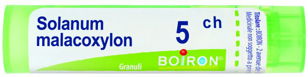 SOLANUM MALACOXILON 5CH GRANULI 4G - pharmaluna