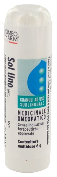 SOL UNO GRANULI 6 GRAMMI - pharmaluna