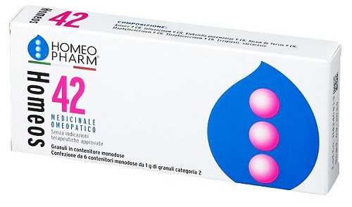 HOMEOS 42 GRANULI - pharmaluna