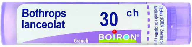 BOTHROPS LANCEOLATUS 30CH GRANULI - pharmaluna