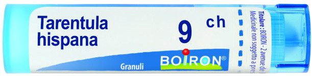 TARENTULA HISPANA 9CH GRANULI - pharmaluna