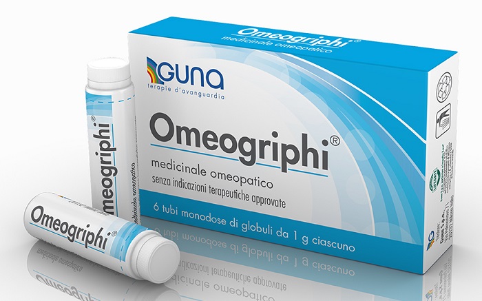 OMEOGRIPHI GLOBULI 6 TUBI 1 G - pharmaluna
