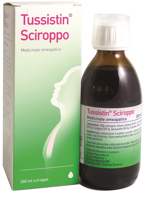 TUSSISTIN SCIROPPO 200 ML - pharmaluna