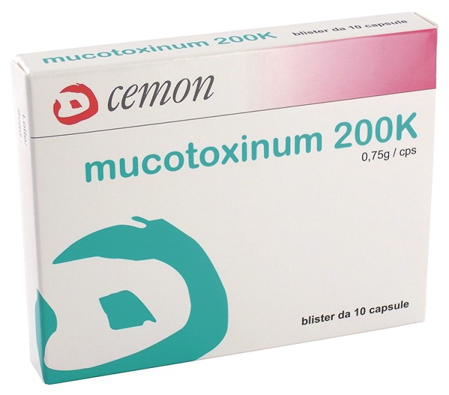 MUCOTOXINUM 200K 10 CAPSULE (CM-I) - pharmaluna