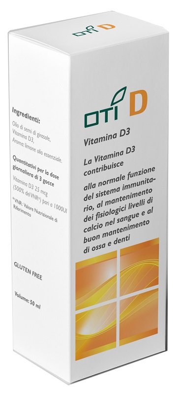 OTI D VITAMINA D3 GOCCE 50ML - pharmaluna
