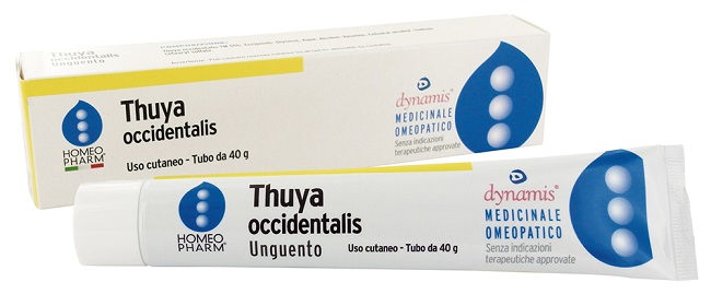 THUYA OCCIDENTALIS HOMEOPHARM UNGUENTO 40 G - pharmaluna