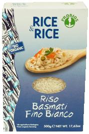 RICE&RICE RISO BASMATI BIANCO 500 G - pharmaluna