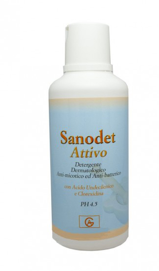 SANODET ATTIVO SHAMPOODOCCIA 500 ML - pharmaluna