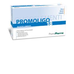 PROMOLIGO 18 ZINCO/NICHEL/COBALTO 20 FIALE 2 ML - pharmaluna