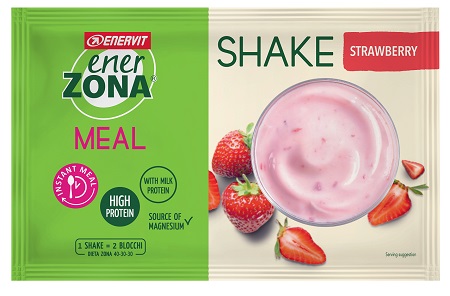 ENERZONA INSTANT MEAL FRAGOLA YOGHURT 1 BUSTA DA 50 GRAMMI - pharmaluna