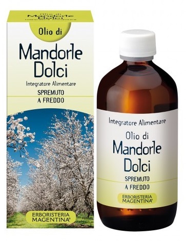 MANDORLE DOLCI OLIO VEGETALE 250 ML - pharmaluna