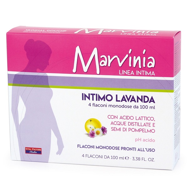 MARVINIA LAVANDA VAGINALE 4 FLACONI 100ML - pharmaluna